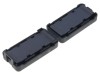 Ferita TDK pentru cablu plat, doua piese, neagra, ZCAT3618-2630D-BK, plastic, dimensiuni 33.5mm