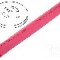Tub termocontractant, 6.4mm, {{Lungime}}, ro&amp;#351;ie, CYG/KTG - CB-HFT(2X) 6.4