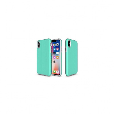 Husa Compatibila cu Apple Iphone XS,Apple iPhone X-Iberry Rugged Green Mint foto