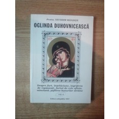 OGLINDA DUHOVNICEASCA , DESPRE FURT , INSELACIUNE , INGRIJIREA DE REPAUZATI , FURTUL DE CELE SFINTE , MINCIUNA , POFTIREA BUNURILOR STRAINE VOL. IV ,