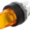 Comutator rotativ 22mm galben IP66