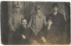 A1957 Ofiteri romani Iasi 1917 primul razboi mondial foto