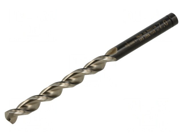 Burghiu metal 7mm 109mm HSS-Co
