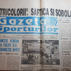 ziarul gazeta sporturilor 3 noiembrie 1994 -interviu cu mircea sandu