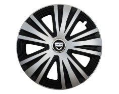 Set 4 Capace Roti Autohelix MSA&reg; potrivite jantelor de 15 inch, pentru Dacia, model Glory Mix