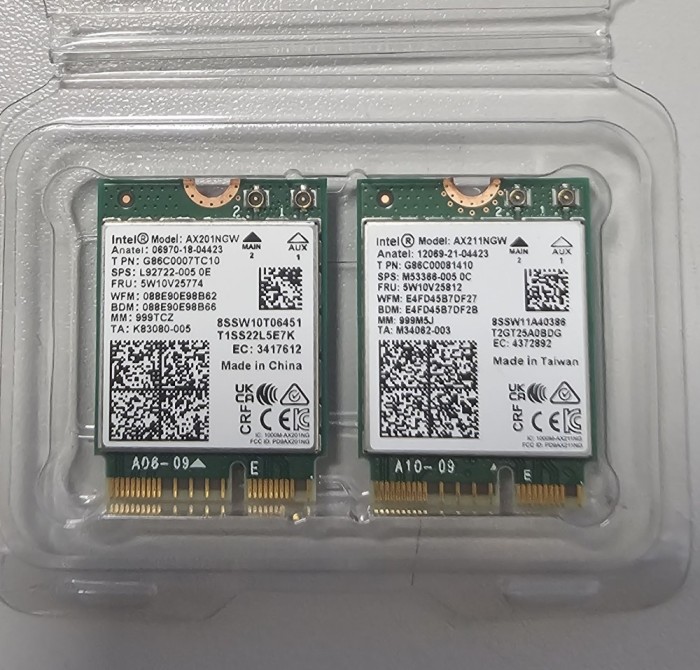 Placa Wifi Laptop Intel AX201NGW compatabil HP M.2 2230, Key E