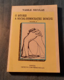 O istorie a social democratiei romane vol. 2 Vasile Niculae