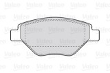 VALEO 301557 FIRST set placute frana,frana disc