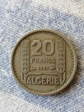 MONEDA - 20 FRANCI 1949 -Algeria, Africa