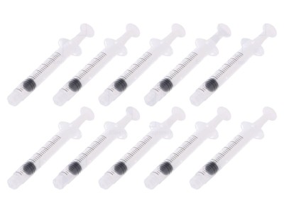 Seringă Luer Lock 3ml, transparentă foto