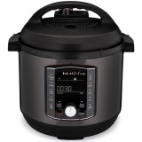 Multicooker si friteuza cu aer cald, 2 in 1, Instant Pot Pro Crisp 8, 1500W, 11 programe presetate, Capacitate 7.6 litri, Vas interior din inox, Negru