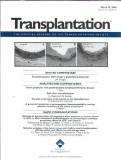 Cumpara ieftin Transplantation - The official journal of the transplantation society - 15 March 2000
