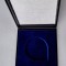 Cutie romaneasca pentru depozitare medalie - placheta, moneda cu diametr de 5 cm
