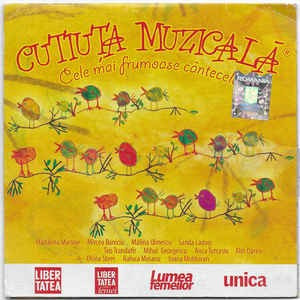 CD Cele Mai Frumoase C&acirc;ntecele, muzica pentru copii, original