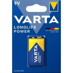 Baterie alkalina 9V/LR61 Varta LongLife Power
