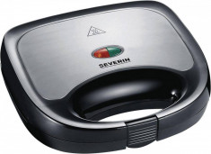 Sandwich-maker Severin SA 2969 600W negru / inox foto