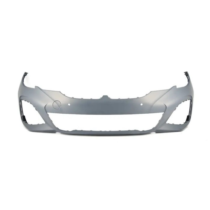 Bara fata BMW Seria 3 (G20/G21), 03.2019-, cu 4 gauri senzori parcare; grunduit, de vopsit, M-Pack,