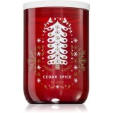 DW Home White Wood Cedar Spice lum&acirc;nare parfumată 400 g