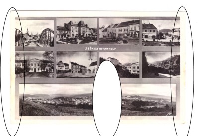 CP Odorheiu Secuiesc, mozaic, ocupatia maghiara, circulata 1941, stare buna foto
