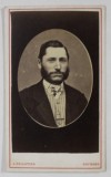 FOTOGRAF A . PELLOTIER , BOURGES , BARBAT CU BARBA , SFARSITUL SEC. XIX