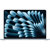 Laptop Apple MacBook Air 15, cu procesor Apple M4, 10 nuclee CPU si 10 nuclee GPU, 16GB RAM, 512GB, Sky Blue, Tastatura Internationala, Manual RO