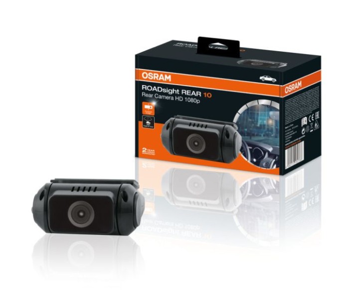 CAMERA AUTO SPATE ROADSIGHT REAR 10. FULL HD 1080P 30FPS. UNGHI VIZUALIZARE 130 GRADE - OSRAM