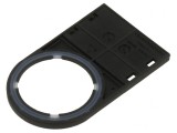 Tăbliţă Descriptivă Neagră 22mm