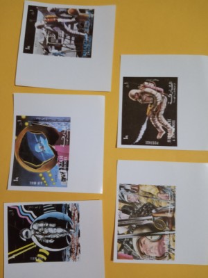 SHARJAH, APOLLO 17 - SERIE COMPLETĂ MNH IMPERF. foto