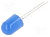 Dioda LED, 10mm, albastru, 220...330mcd, 30mA, 2,8...3,6V, OPTOSUPPLY - OSB5YUA134B