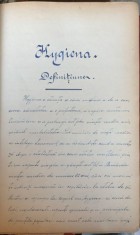Hygiena- Farmacologie- curs anonim, scris de mana