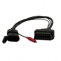 Cablu Adaptor Auto OBD2 in Fiat 3pin Alfa Lancia foto