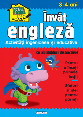 Scoala acasa - Invat engleza 3-4 ani PlayLearn Toys foto