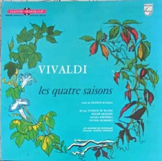 Disc vinil, LP. Les Quatre Saisons-Vivaldi, Francis Scaglia-242345 foto