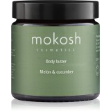 Mokosh Melon &amp; Cucumber unt pentru corp cu extracte de castravete 120 ml