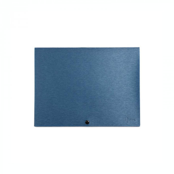 Mapa plastic cu buton Forpus Dune 21657 albastru