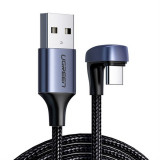 CABLU alimentare/date Ugreen US311, USB la USB-C,180 grade