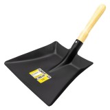 Faras metalic, pentru gradina, Lumytools LT35773, cu coada lemn, 22 cm
