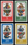 Germania Democrata 1967 - Carti de joc 4v.neuzat,perfecta stare