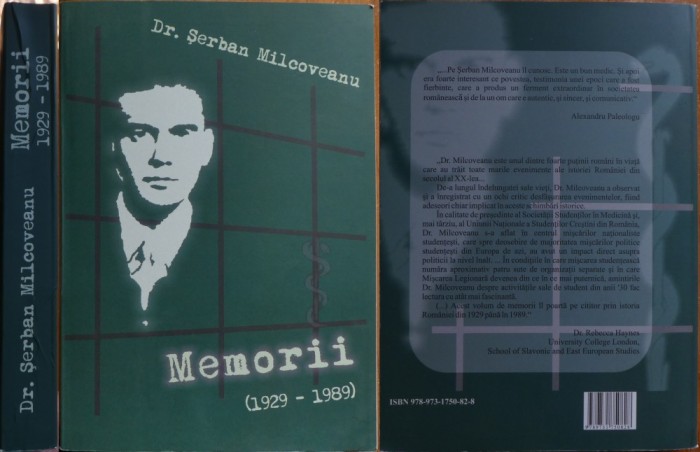 Dr. Serban Milcoveanu, Memorii (1929 - 1989), Mici contributii la istoria politica a Romaniei; Relatari ale unui martor al epocilor, editia 1, 2008
