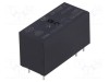 Releu electromagnetic SPST-NO 12VDC 16A/250VAC PCB HONGFA RELAY