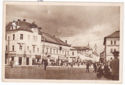 AMS - ILUSTRATA 1346, CLUJ - STRADA GH.DOJA, ANUL 1957, cu perforari foto