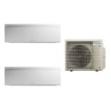 Aparat de aer conditionat multisplit Daikin Bluevolution cu doua unitati interne Emura White 7000 si 9000 BTU, Unitate Externa 14000 BTU