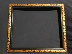 arta / design / vintage - Rama deosebita din lemn pentru fotografii tablou etc