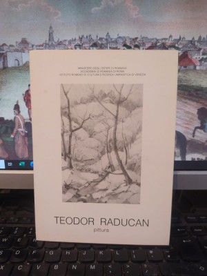 Teodor Raducan, pittura, pliant, Expoziție de pictură, Veneția, circa 1984, 120 foto