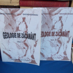 DUMITRU FRUNZESCU - GEOLOGIE DE ZACAMANT ( 2 VOL. ) , UNIV. PLOIESTI , 2003