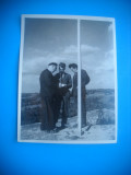 HOPCT 456 K-PE MUNTE-1961-PROF.AC.SERBAN DRAGOMIRESCU.FOCSANI-FOTOGRAFIE TIP CP, Romania de la 1950, Sepia, Portrete