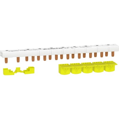 Bareta de alimentare 1P+N busbar pin 10M 63A Resi9 Schneider R9PXH210 foto