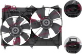 Ventilator radiator Suzuki Grand Vitara 05-, motor: 1.6, 2.0, 2.4, 3.2 V6, SRLine, 17111-65J00; 17111-65J10