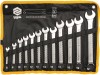 Set de chei inelare profesionale 6-22mm, 12 piese, crom vanadiu, husa transport inclusa, Vorel