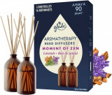 Set 2 difuzoare cu betisoare de aromaterapie Moment of Zen, GLADE